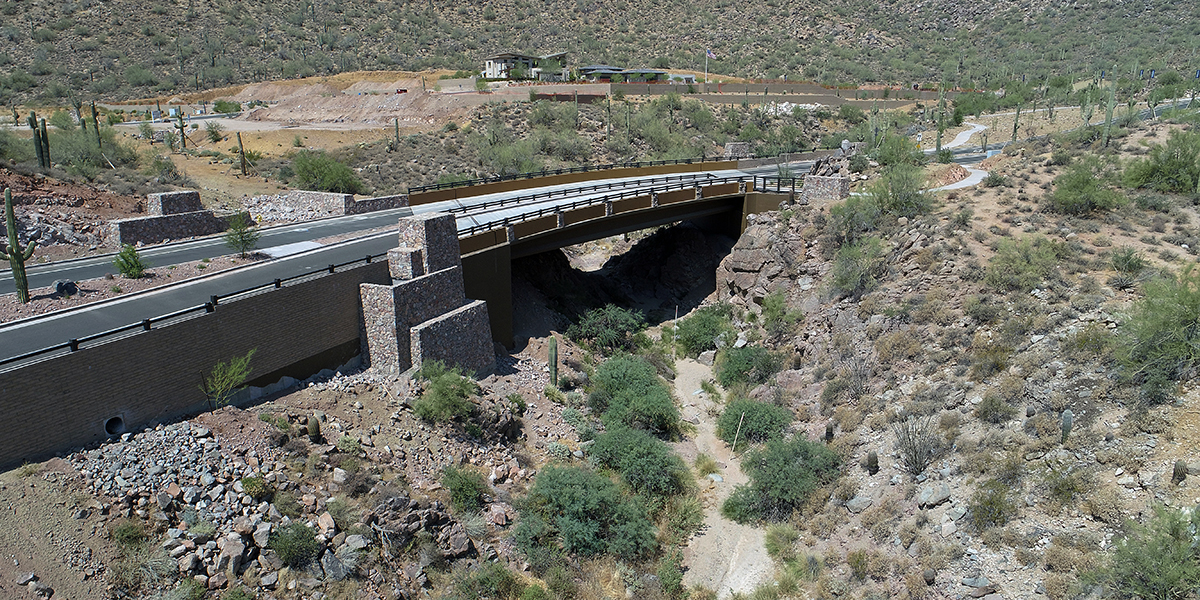 Adero Canyon Bridge - Hunter Contracting Co